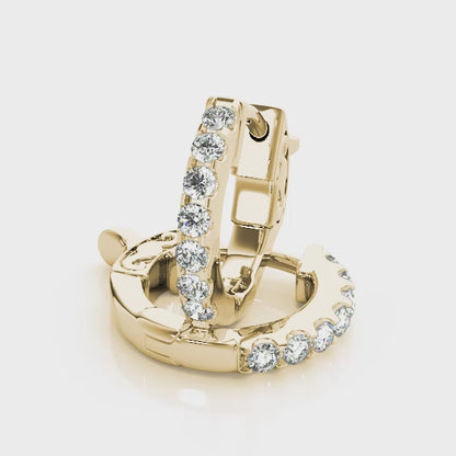 Petite Huggie Hoop Earrings